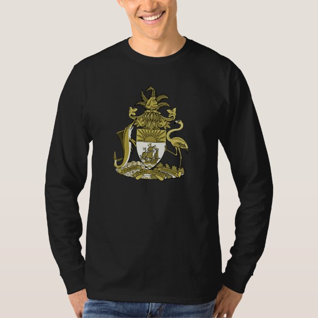 Bahamian coat of arms T-Shirt (Front)