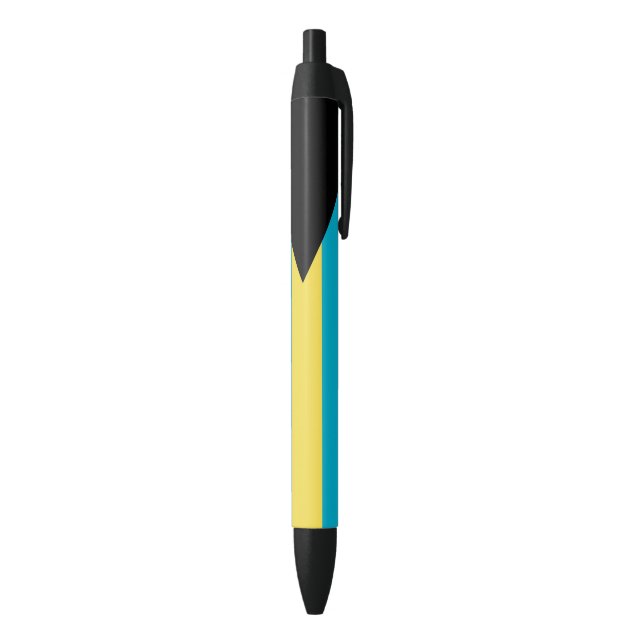Bahamian Flag Blue Ink Pen (Bottom (Vertical))