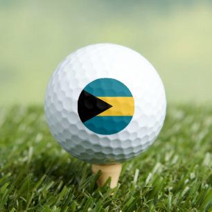 Bahamian Flag, Flag of The Bahamas Golf Balls