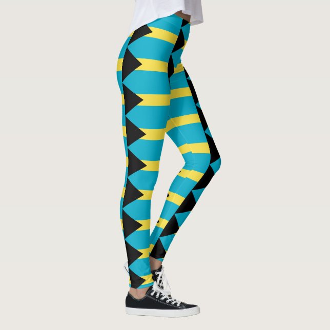 Bahamian flag leggings (Right)