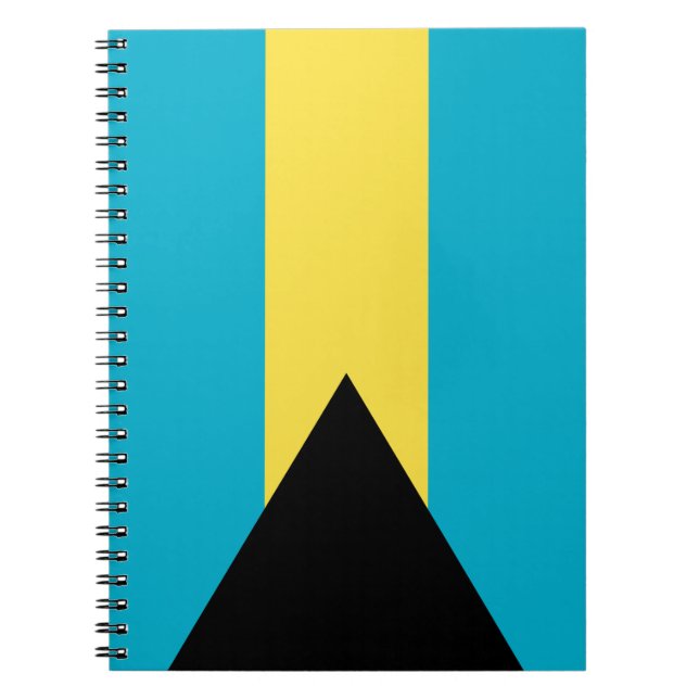 Bahamian Flag Notebook (Front)