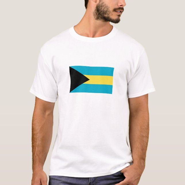 Bahamian Flag T-Shirt (Front)