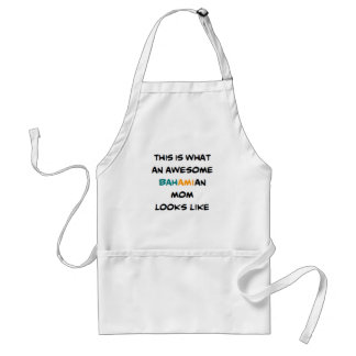 bahamian mom, awesome standard apron