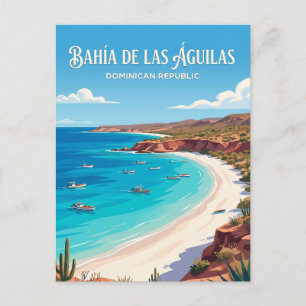 Bahía de las Águilas Dominican Republic Postcard