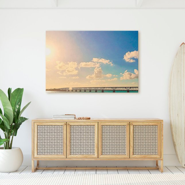 Bahia Honda Railroad Bridge Florida Keys Canvas Print (Creator Uploaded)