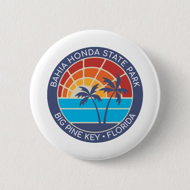 Bahia Honda State Park 6 Cm Round Badge (Front)