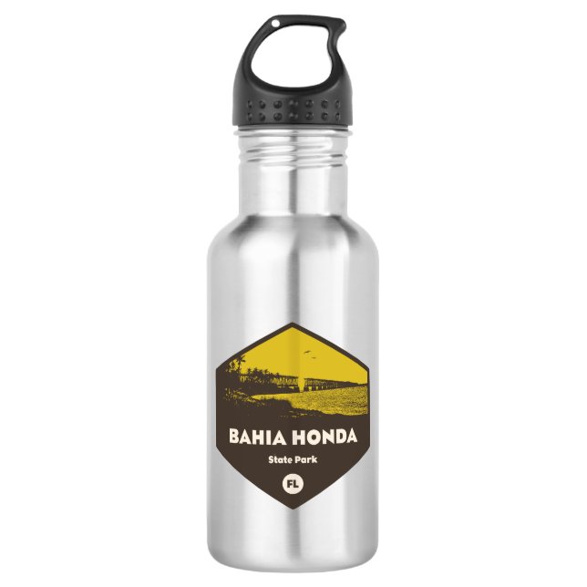Bahia Honda State Park Florida 532 Ml Water Bottle (Front)