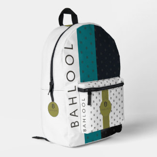 BAHLOOL  PRINTED BACKPACK