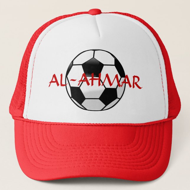 Bahrain "AL-AHMAR" Trucker Hat (Front)
