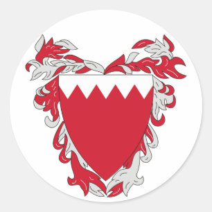 Bahrain Coat of Arms Sticker