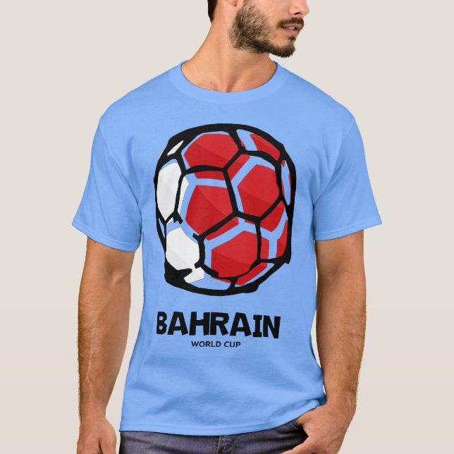Bahrain Country Flag T-Shirt (Front)