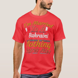 Bahrain Flag Butterfly Gift for Bahraini From Bahr T-Shirt