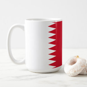 Bahrain flag coffee mug