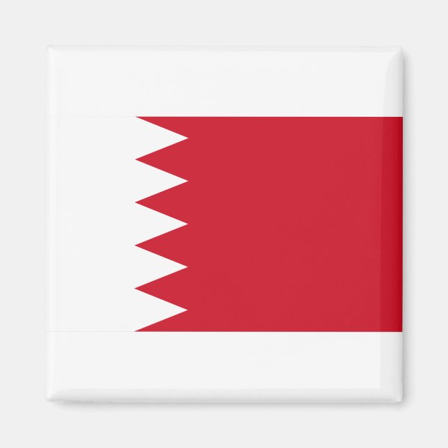 Bahrain Flag Magnet (Front)