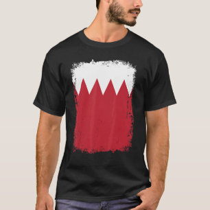 Bahrain Flag Men Women Kids T-Shirt