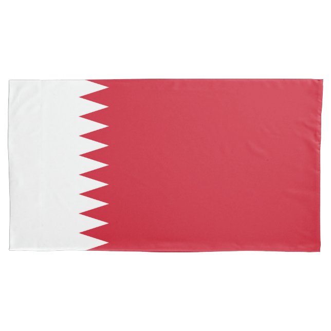 Bahrain flag pillowcase (Front)