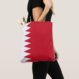 Bahrain flag tote bag