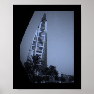 Bahrain World Trade Centre Poster