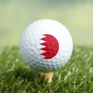 Bahraini Flag, Flag of Bahrain Golf Balls