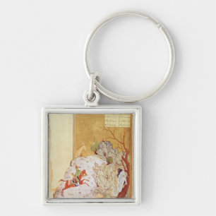 Bahrum Gur Slaying the Dragon Key Ring