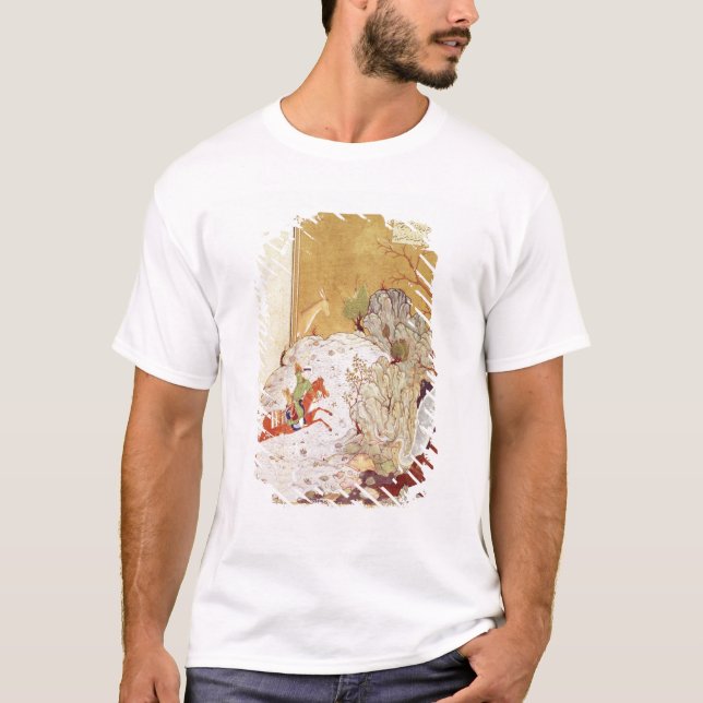 Bahrum Gur Slaying the Dragon T-Shirt (Front)