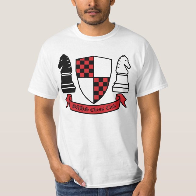 BAHS Chess Club T-Shirt (Front)
