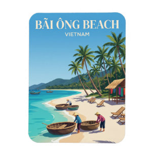 Bãi Ông Beach Vietnam Magnet