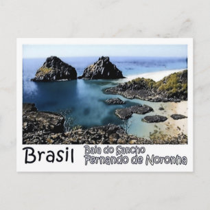 Baia Do Sancho - Brazil - Postcard