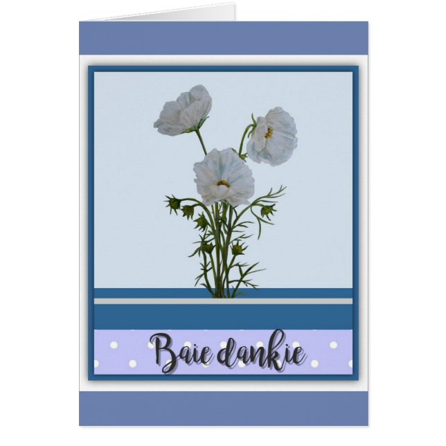 Baie dankie (Front)