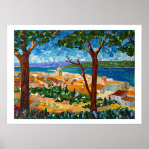 Baie de Saint-Tropez Poster