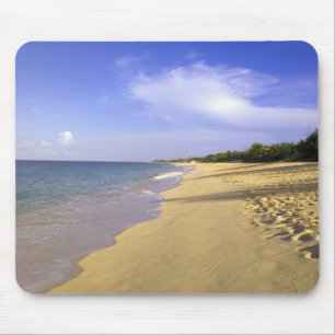 Baie Longue Long Bay beach, St. Martin, Mouse Mat
