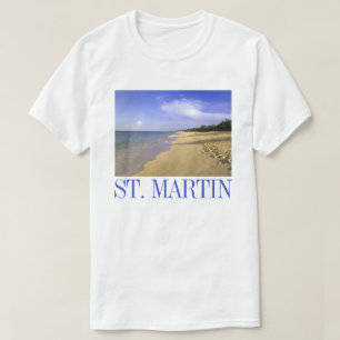 Baie Longue Long Bay Beach, St. Martin T-Shirt