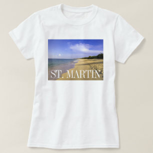 Baie Longue Long Bay Beach, St. Martin T-Shirt