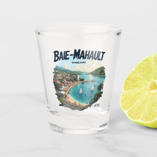 BAIE-MALHAUT GUADELOUPE SHOT GLASS