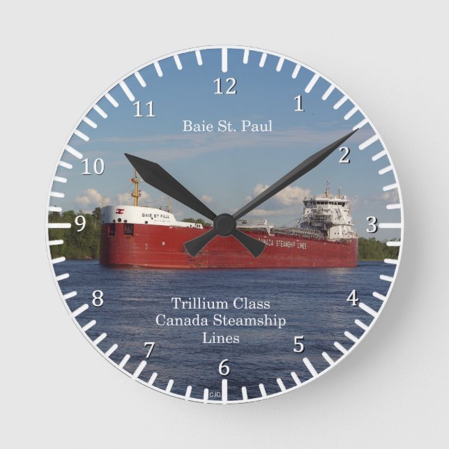 Baie St. Paul clock (Front)