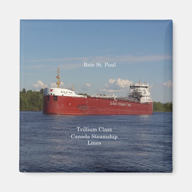 Baie St. Paul magnet (Front)