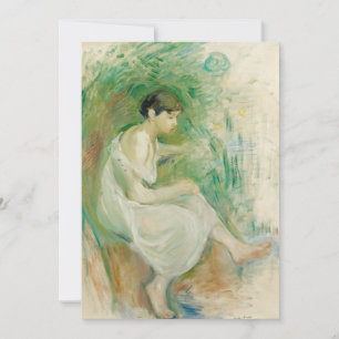 Baigneuse en Chemise   Berthe Morisot