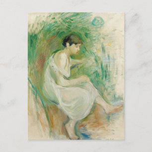 Baigneuse en Chemise Berthe Morisot Postcard