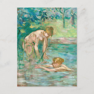 Baigneuses   Berthe Morisot Postcard