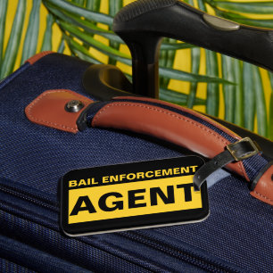 Bail Agent Luggage Tag