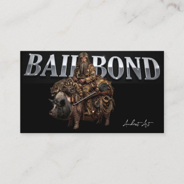 Bail Bond Business Card (Front)