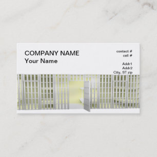 Bail bond business card