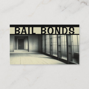 Bail Bonds Business Card
