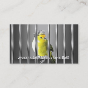 Bail Bonds Business Card