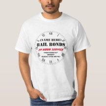 BAIL BONDS - FUNNY!  CUSTOMIZABLE!