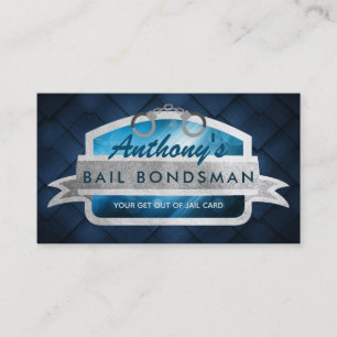 Bail Bondsman Slogans Business Cards