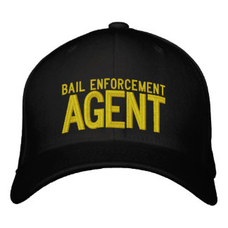 BAIL ENFORCEMENT AGENT EMBROIDERED HAT