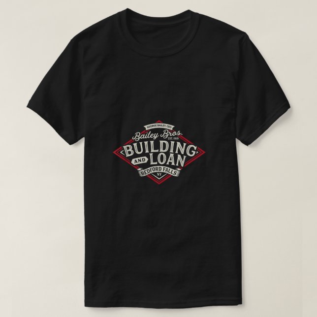 Bailey Brothers Building and Loan Classic George B T-Shirt (Design Front)