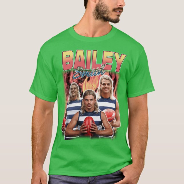 Bailey Smith Bazlenka Fire Retro T-Shirt (Front)