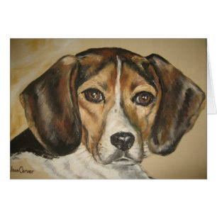 "Bailey the Beagle" - Card